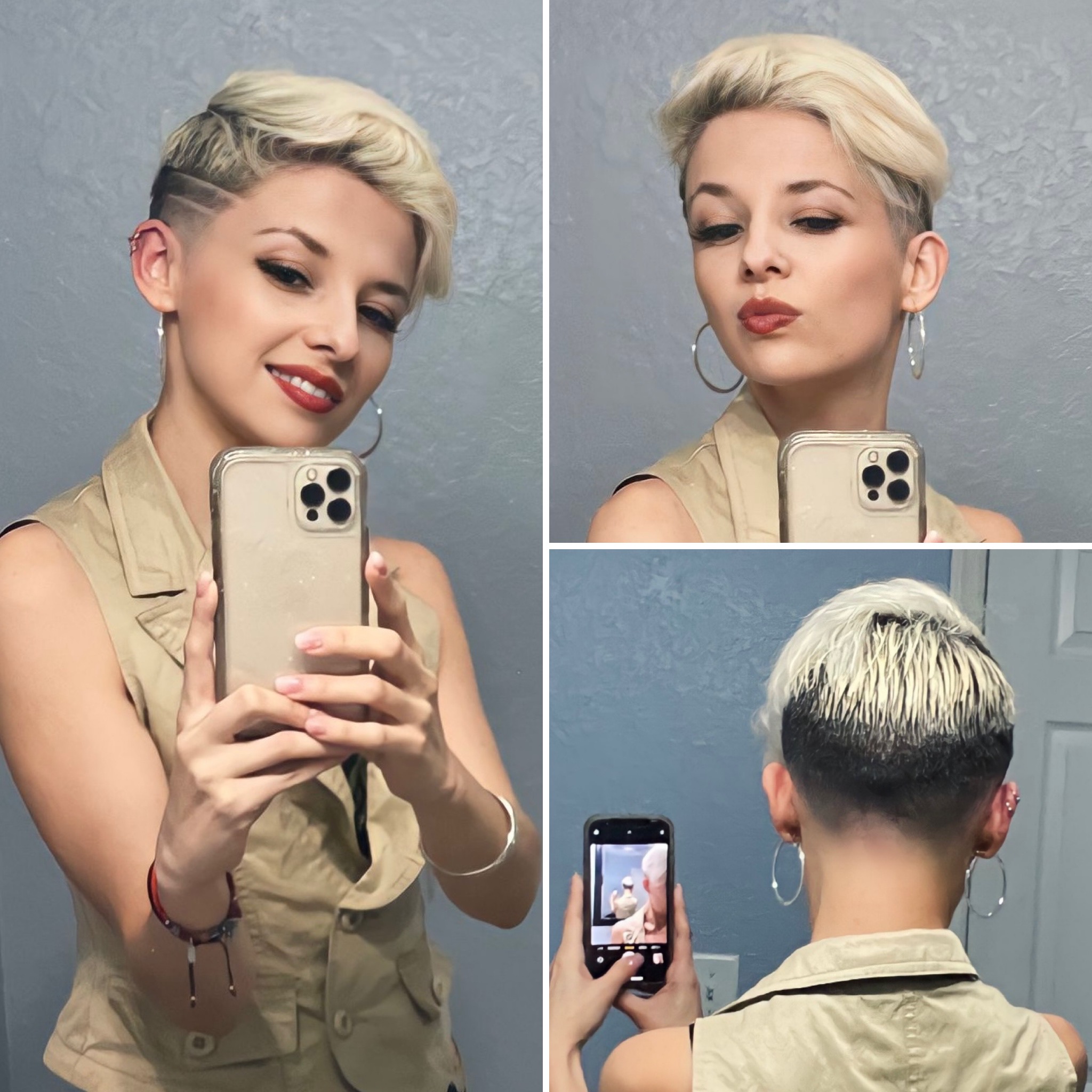 10th haircut - Trending Pixie